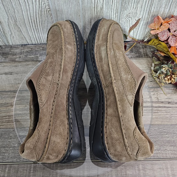 Merrell World Mover Moc Men's 13 Tan Nubuck Suede‎ Slip On Comfort Air Cushion